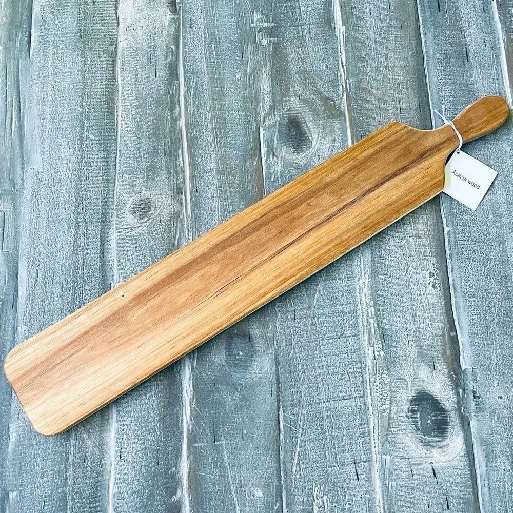 Acacia Wood Serving Decor Board Platter Tray